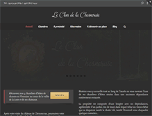 Tablet Screenshot of leclosdelachesneraie.com